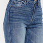 Kancan Cat's Whiskers High Waist Flare Jeans