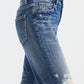 BAYEAS Full Size High Waist Distressed Paint Splatter Pattern Jeans